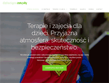 Tablet Screenshot of dzieciecezmysly.pl